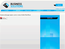 Tablet Screenshot of businesssolutions.ec